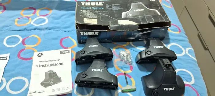 Barra Thule Wingbar , Suporte Thule 754 ! 