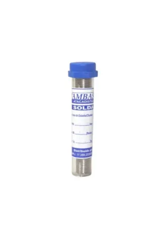 FIO DE SOLDA ESTANHO 1MM 22 GRAMAS TAMBASA