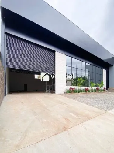 Salão comercial novo com 400m² para alugar na Ribeirânia, Ribeirão Preto/SP