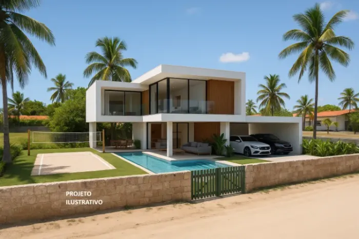 Serrambi - 690 m2 - Lote Duplo - Condomínio - Raridade
