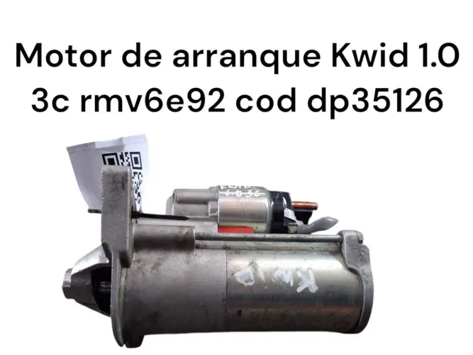 Motor de arranque kwid 