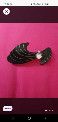 Presilha de cabelo vintage