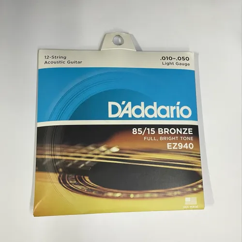 Encordoamento Violão 12 cordas D?addario 