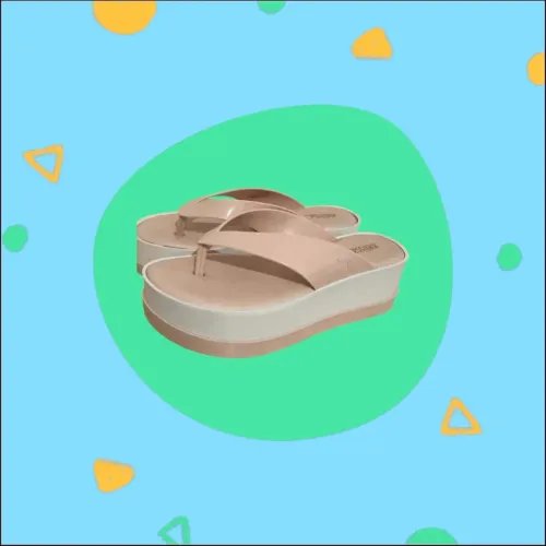melissa platform nude conforto + estilo!