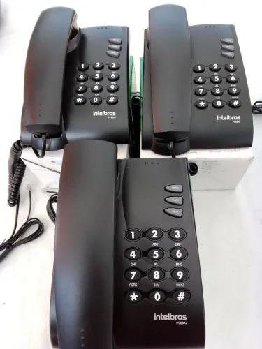Telefones Fixos Intelbras Pleno - Novos e Usados