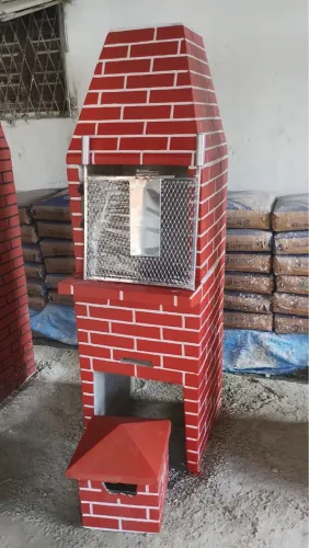 Churrasqueira de tijolinho