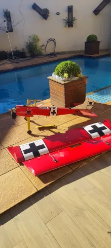 Aeromodelo Ugly stick biplano 120 kit flying circus