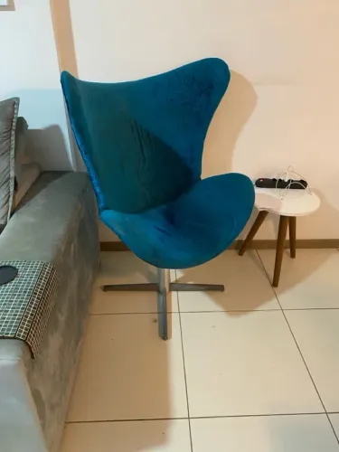 Gamer - Game - Poltrona Gamer Azul - Conforto e Estilo