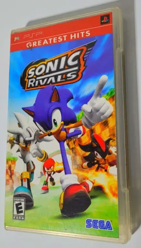 Jogo Sonic e seus rivais para PSP original