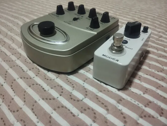 Pré Amplificador e D.I + Pure Booster