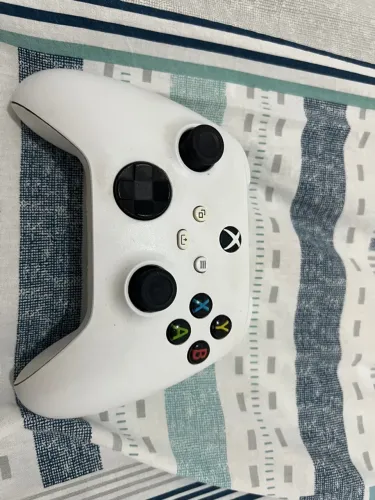 Controle de xbox series s branco