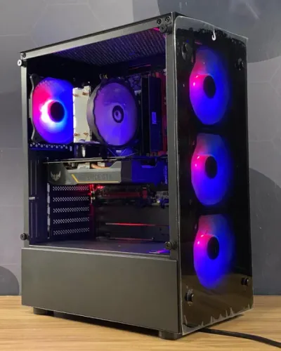 PC Gamer Novo INTEL CORE I7 + GTX 1650 + 1 ano de garantia e em até 12x