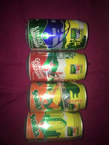 Lote de 4 Latas Refrigerantes Brahma Copa 94