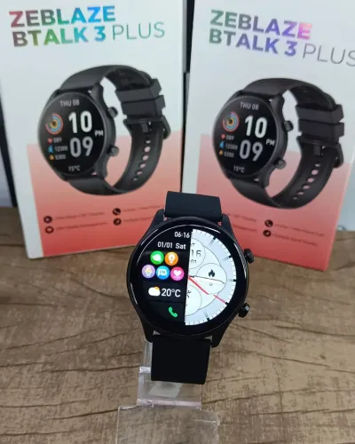 Smartwatch Zeblaze Btalk 3 Plus lacrado - Elegante e Cheio de Recursos!