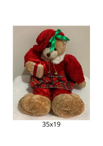 Urso de Pelúcia Natalino