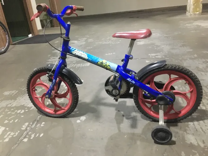 Bicicleta infantil Homem Aranha