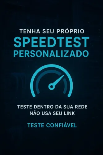 Speed Test Privado (Personalizado) - Teste de velocidade Internet 