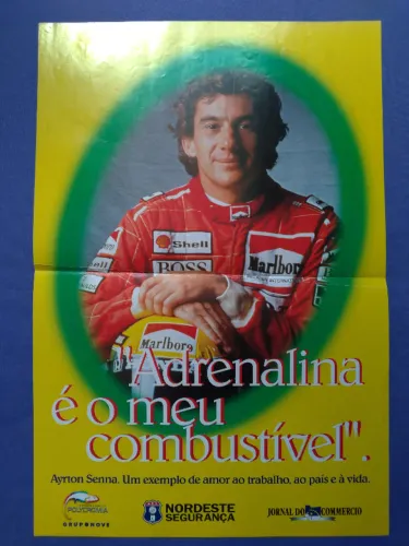 Poster Ayrton Senna