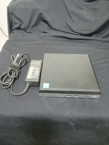 Hp deskpro 600 g3 mini<br>Mini 6.geracao<br>Corei5 6.geracao 8gb ddr4 ssd 240<br>Com carregador