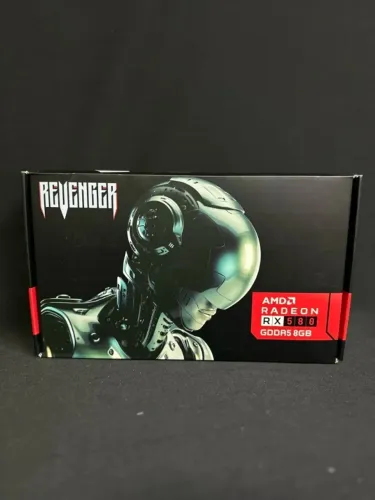 Placa de Vídeo AMD Radeon RX 580 8GB GDDR5 Revenger Nova na Caixa