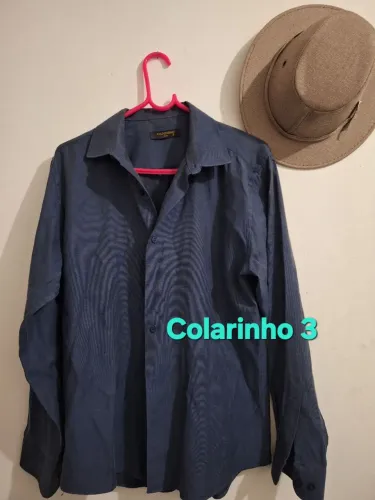 Camisas masculinas cores variadas