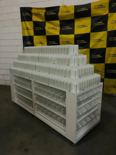Caneteiro em MDF - Moveis papelaria feitos sob medidas 