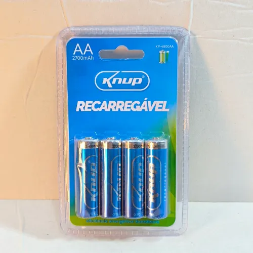 Pilha recarregável AA/AAA
