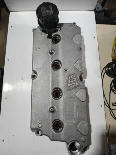 Tampa do cabeçote motor Retroescavadeira JCB 3CX 4CX 