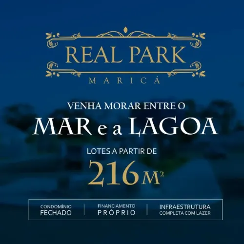 Condomínio Real Park Maricá - Localização privilegiada a 500 metros da rodovia !