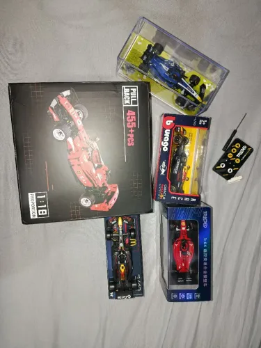 Kit carrinhos f1 diversos modelos 