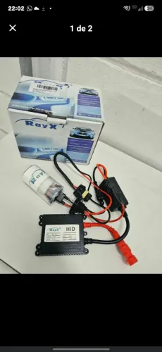 Lâmpada Xenon 10000k H1 H3 H7 