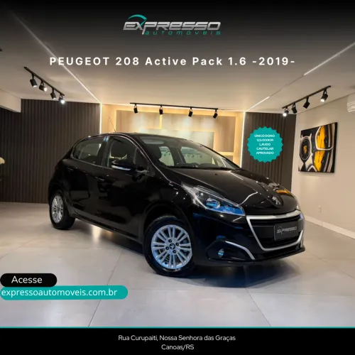 Peugeot 208 Active 1.6 Flex 16V 5P AUT 2019
