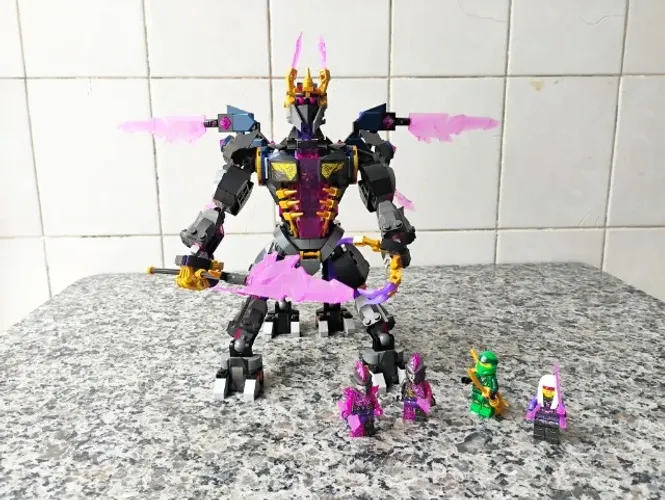 Ninjago - O Rei de Cristal (71772) Original Lego (Bags Lacrados Completos)* sem Caixa