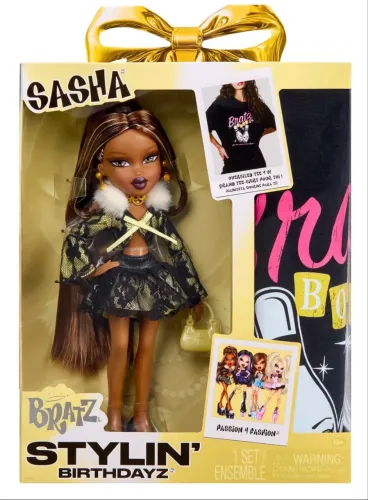 Bratz Stylin? Birthdayz Sasha ( avaria na Caixa)