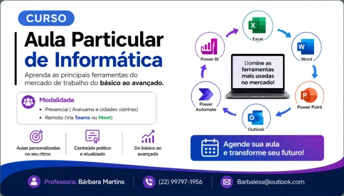 Aula de informática Particular