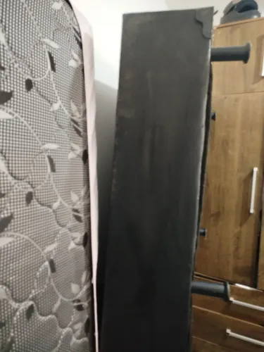 Cama box solteiro usada e colchão solteiro novo 450