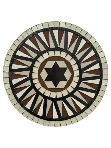 Mandala Pedras Mosaico