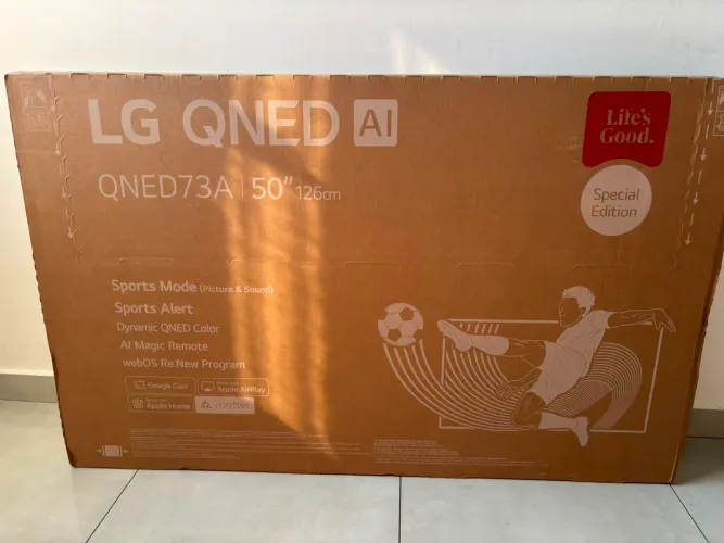 Smart TV 4K 50" LG QNED73