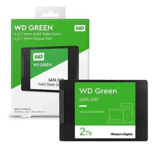 SSD WDGREEN 2TB SATA