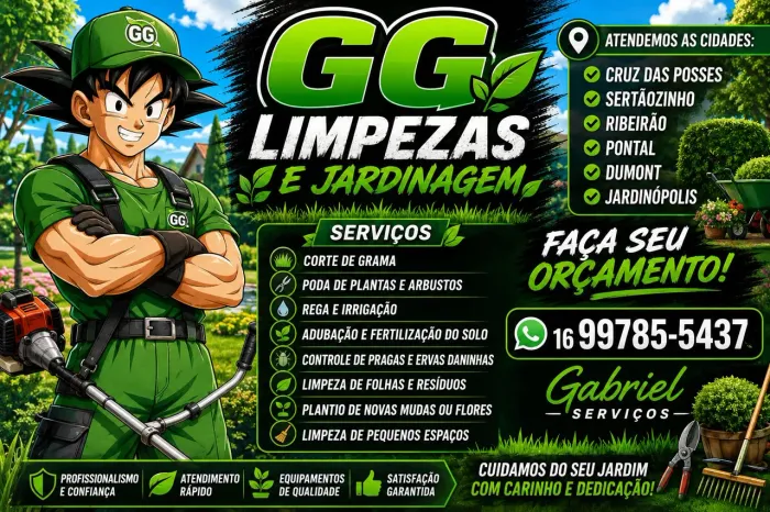 GG LIMPEZAS E JARDINAGEM