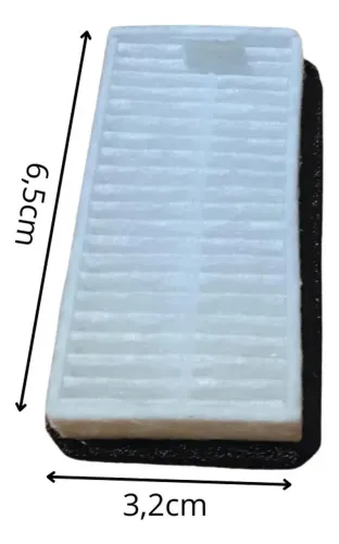 Kit Filtro Hepa E Espuma Recipiente De Água W1000 - Fw010312 - NOVO