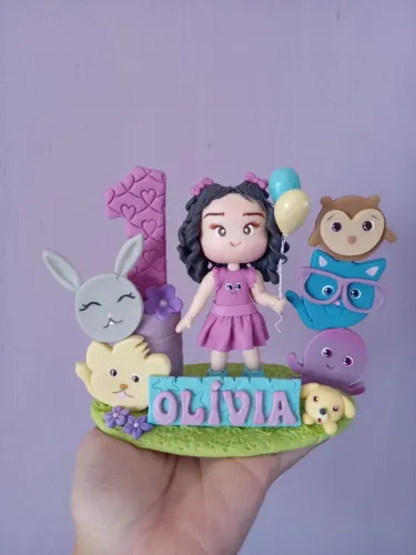 Vela de aniversário personalizada bolofofo