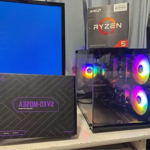 PC GAMER RYZEN 5 2400G | 8GB DDR4 | SSD 240GB | RGB