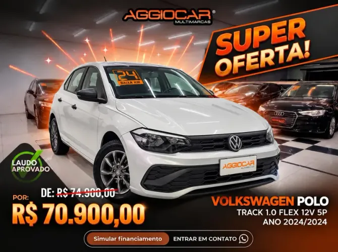 Volkswagen Polo Track 1.0 Flex 12V 5P 2024