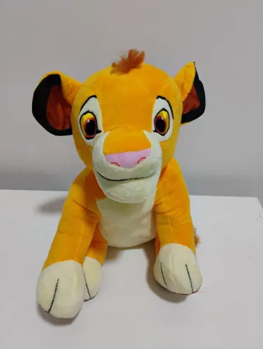 pelúcia simba o rei leão disney - novo