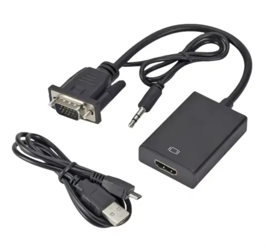 Cabo conversor VGA para HDMI