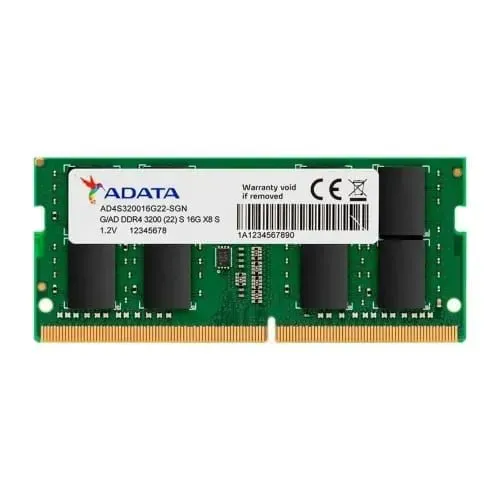 Memória RAM Adata, 16GB, 3200MHz, DDR4, CL22 - AD4S320016G22-SGN