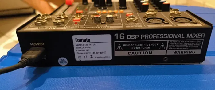 Mesa de Som TYT-007 Tomate