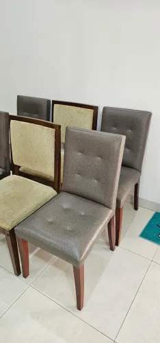 JOGO DE 6 CADEIRAS PSRA MESA DE JANTAR 