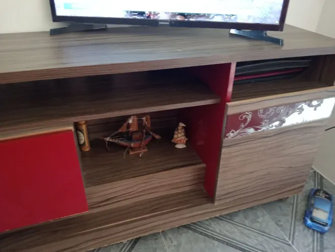 Rack com painel para TV 